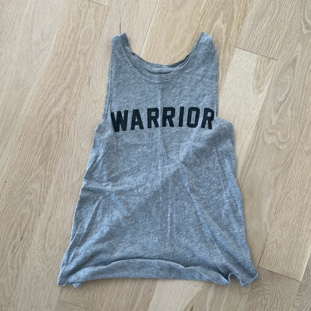 Spiritual Gangster grey tank size small